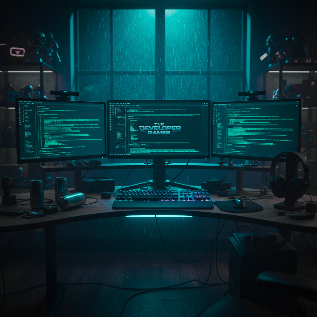 Developer workspace background
